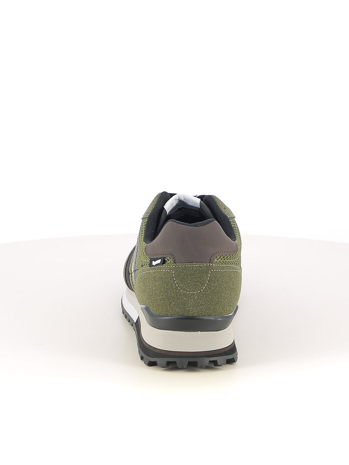 Sneakers stringate uomo GAS GAM523901 verde scuro | Costa Superstore