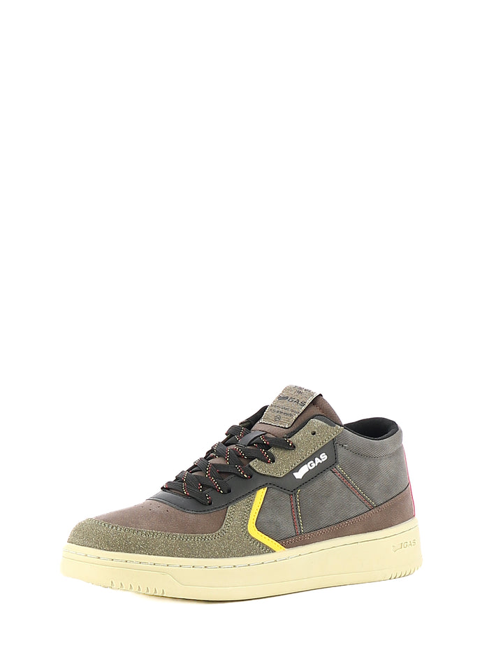 Sneakers stringate uomo GAS GAM524151 marrone | Costa Superstore