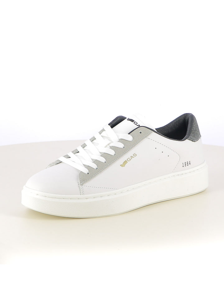 Sneakers stringate uomo GAS GAM524506 bianco | Costa Superstore