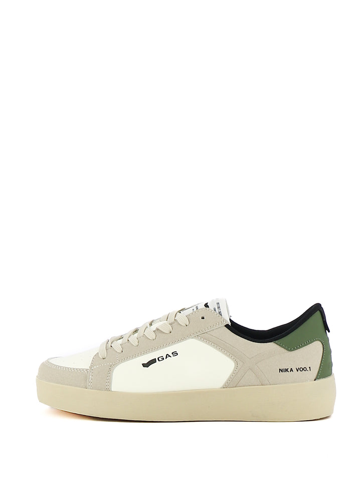 Sneakers stringate uomo GAS GAM524600 bianco | Costa Superstore