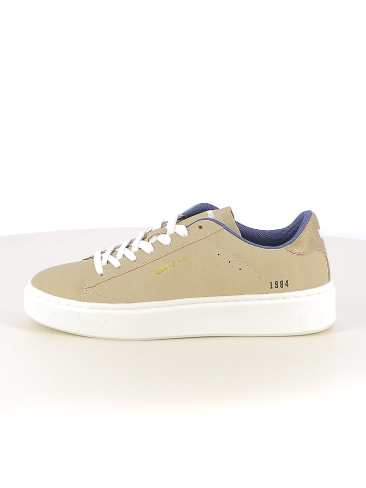 Sneakers stringate donna GAS GAW524907 beige chiaro | Costa Superstore