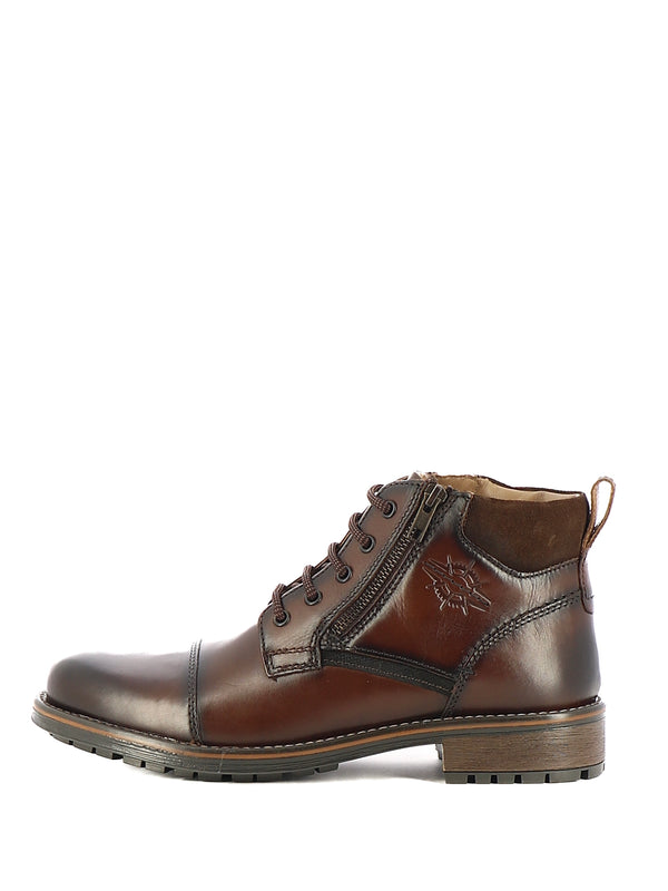 Stringate sportive uomo GREENWOOD NICKY-AW23-02 cuoio | Costa Superstore