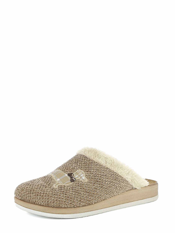 Pantofole donna INBLU CT42 beige scuro | Costa Superstore