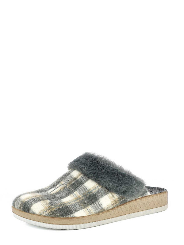 Pantofole donna INBLU CT43 grigio scuro | Costa Superstore