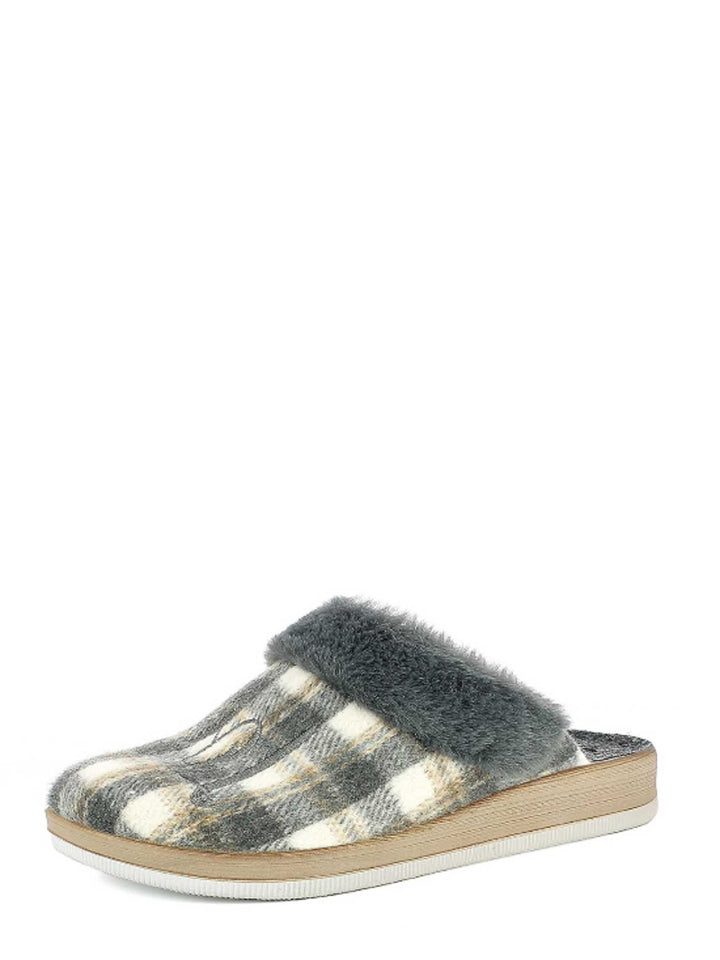 Pantofole donna INBLU CT43 grigio scuro | Costa Superstore