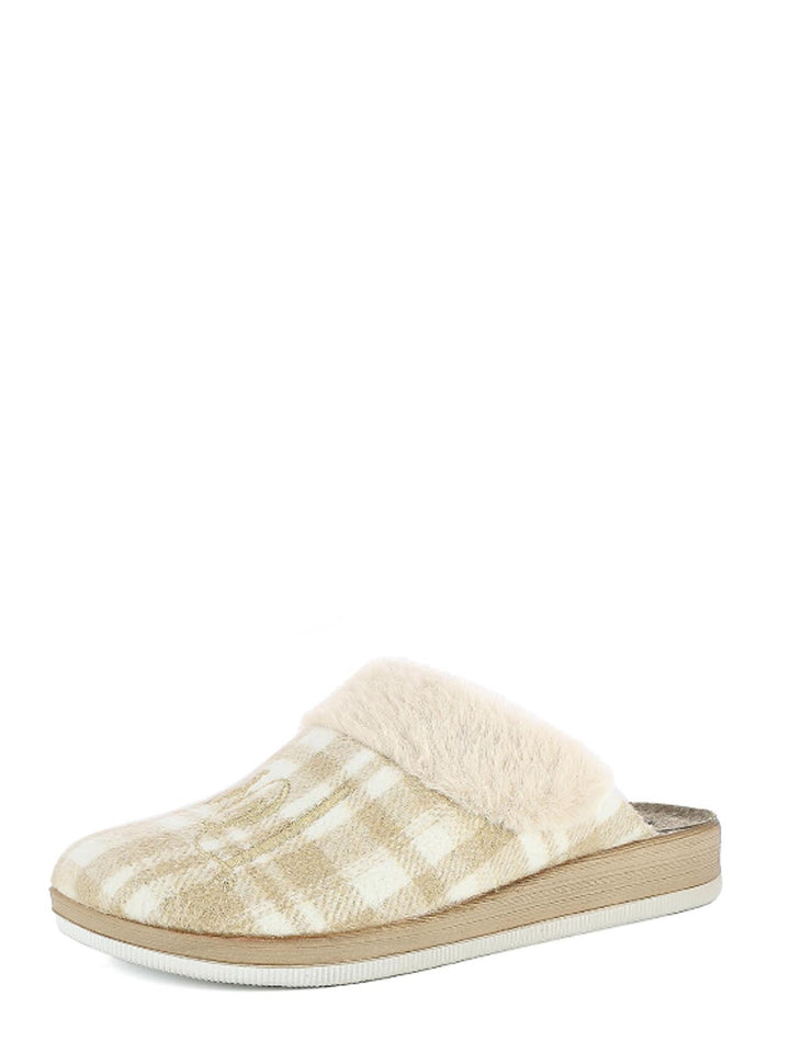 Pantofole donna INBLU CT43 beige scuro | Costa Superstore