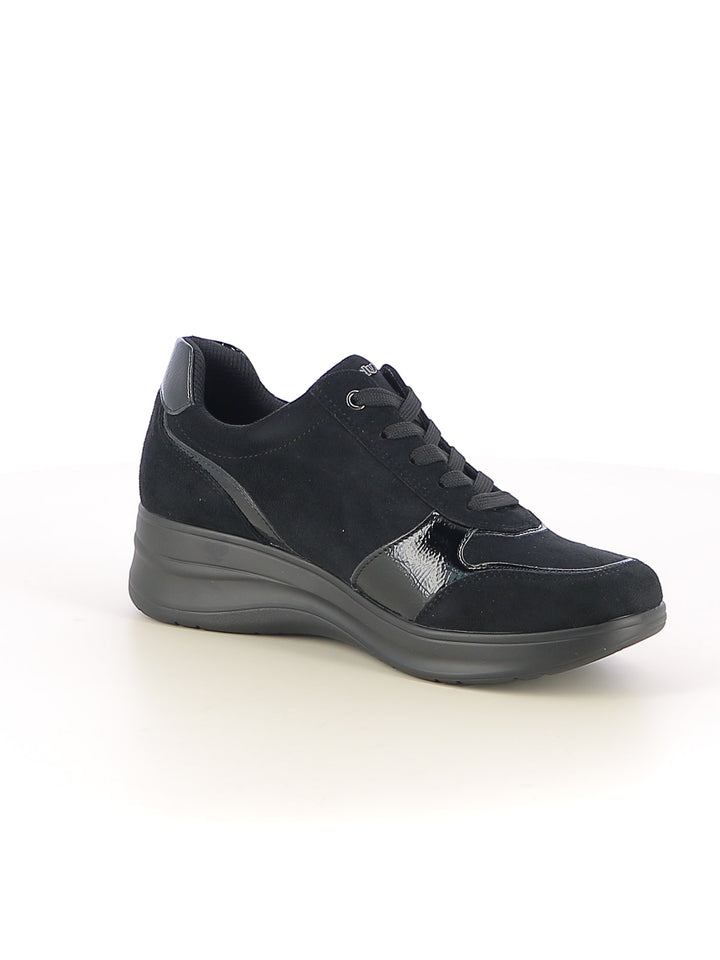 Sneakers stringate donna INBLU IC49 nero | Costa Superstore