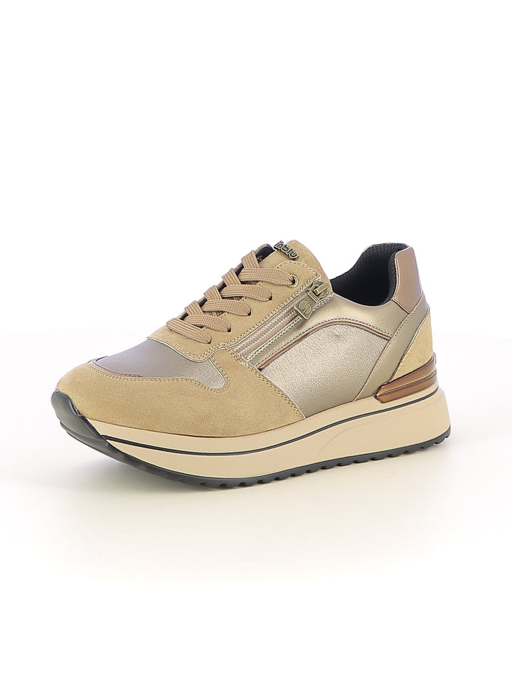 Sneakers stringate donna INBLU IN451 grigio chiaro | Costa Superstore