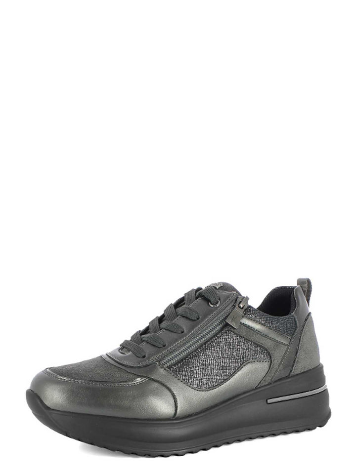 Sneakers stringate donna INBLU IN454 grigio scuro | Costa Superstore