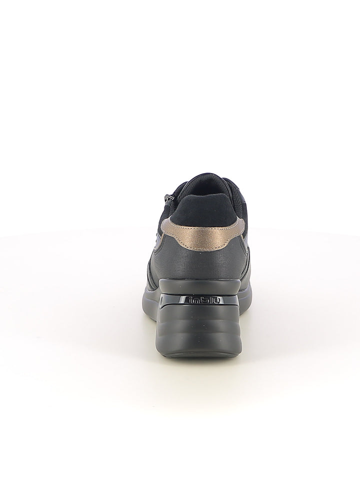 Sneakers stringate donna INBLU IN461 nero | Costa Superstore