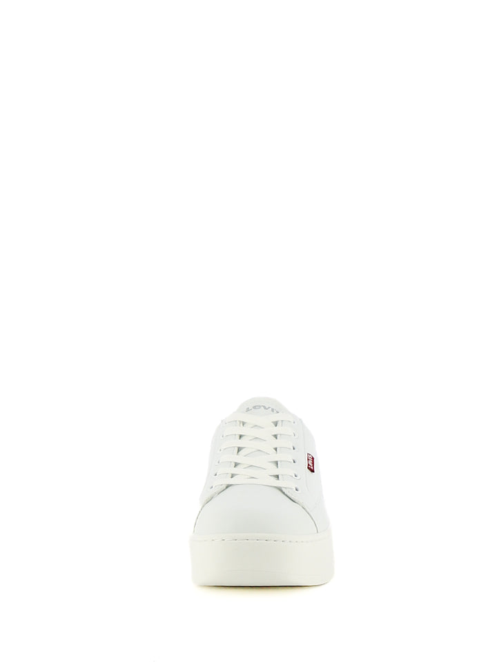 Sneakers stringate donna LEVIS EMPIRE VUNB0021S bianco argento | Costa Superstore
