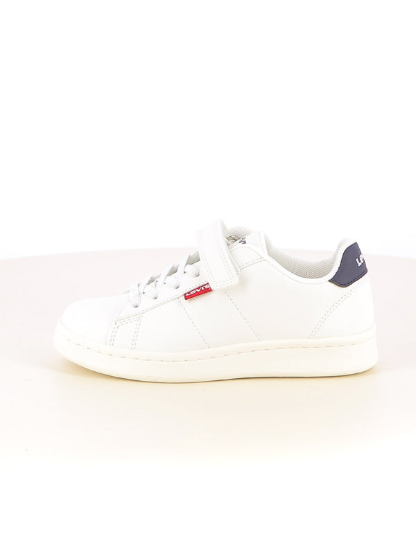 Sneakers con strappi bambino LEVIS VAVE0260S BELL JR bianco blu | Costa Superstore