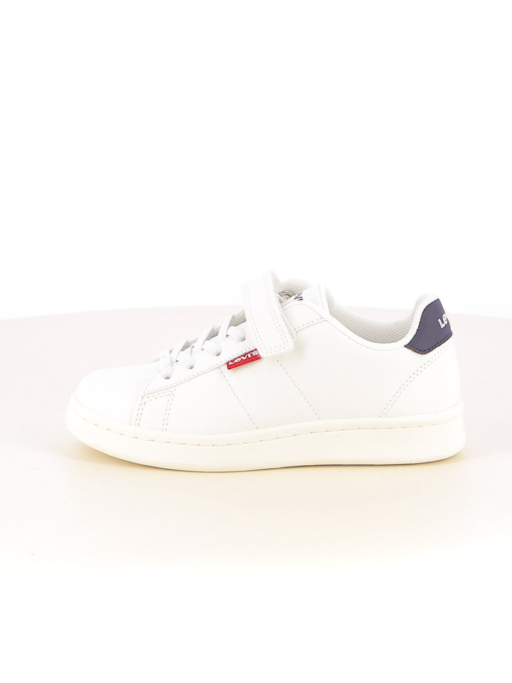 Sneakers con strappi bambino LEVIS VAVE0260S BELL JR bianco blu | Costa Superstore