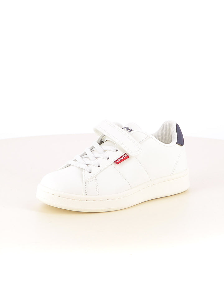 Sneakers con strappi bambino LEVIS VAVE0260S BELL JR bianco blu | Costa Superstore