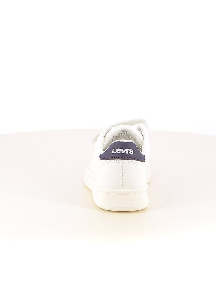 Sneakers con strappi bambino LEVIS VAVE0260S BELL JR bianco blu | Costa Superstore