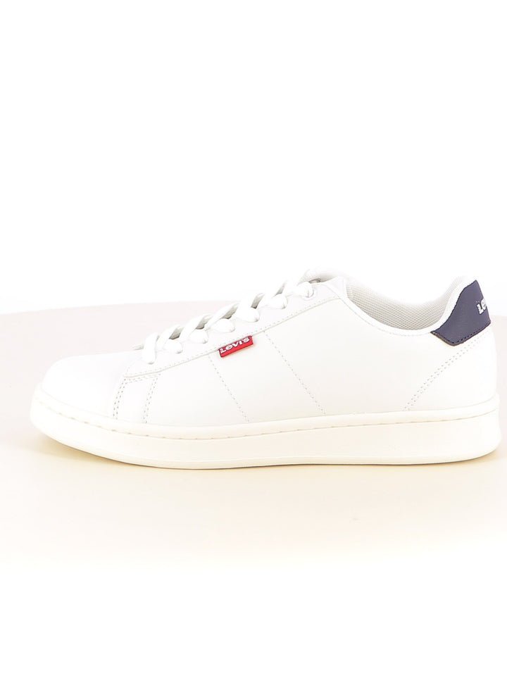 Sneakers stringate ragazzo LEVIS VAVE0261S BELL JR bianco blu | Costa Superstore