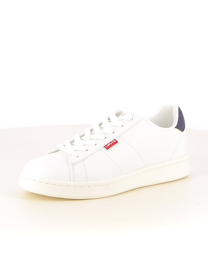 Sneakers stringate ragazzo LEVIS VAVE0261S BELL JR bianco blu | Costa Superstore