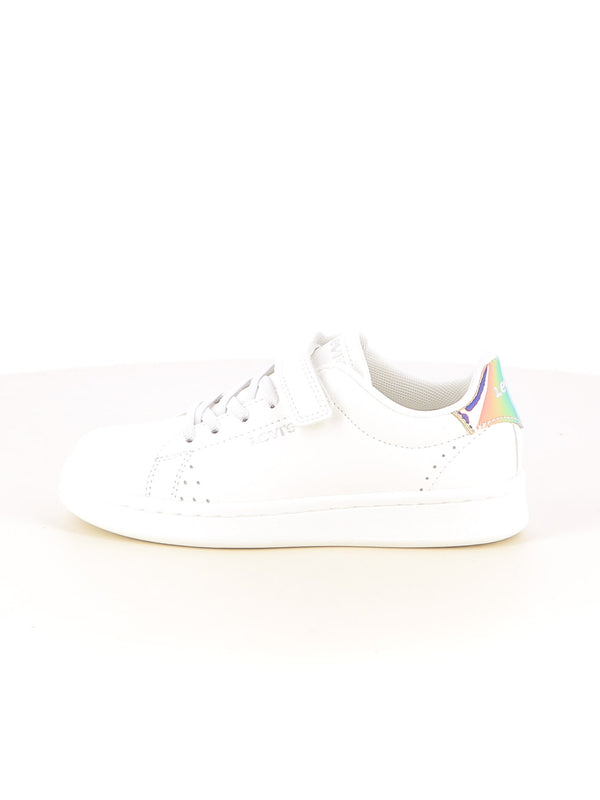 Sneakers con strappi bambina LEVIS VAVE0262S UNITY BA bianco argento | Costa Superstore