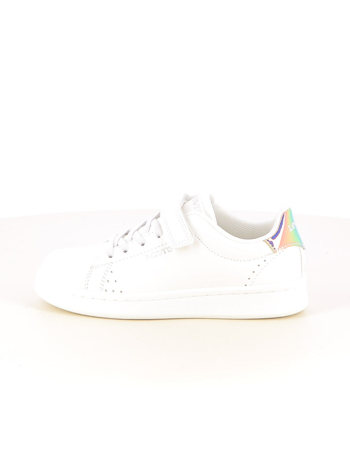 Sneakers con strappi bambina LEVIS VAVE0262S UNITY BA bianco argento | Costa Superstore