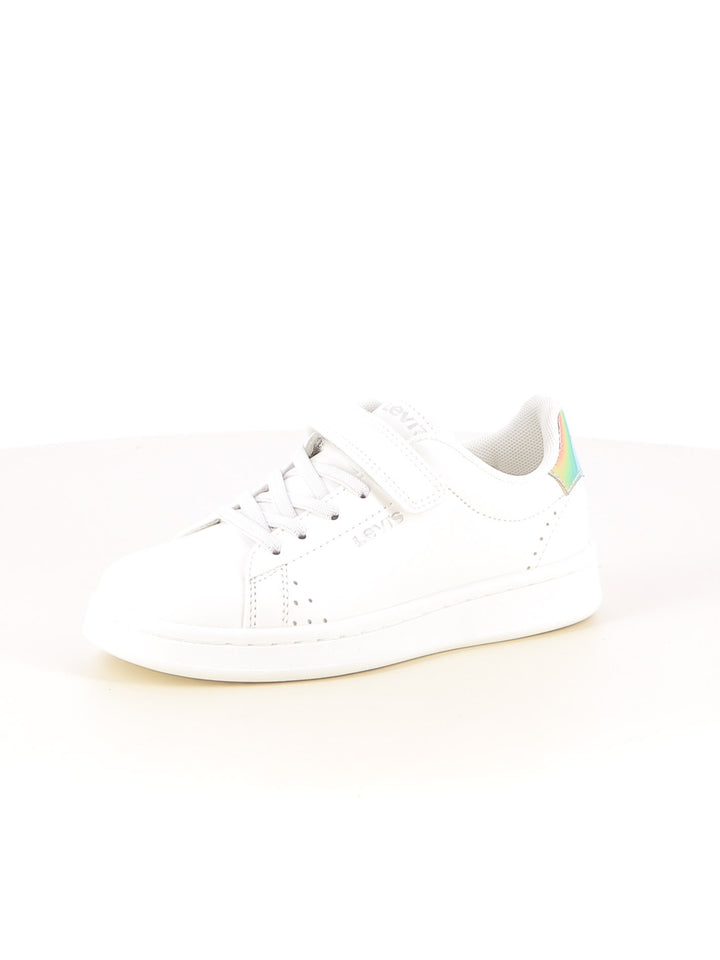 Sneakers con strappi bambina LEVIS VAVE0262S UNITY BA bianco argento | Costa Superstore