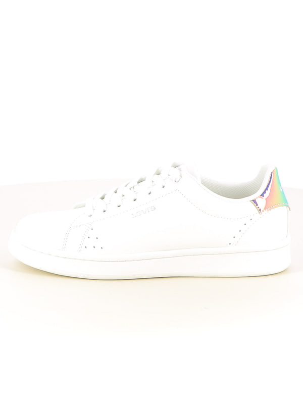 Sneakers stringate donna LEVIS VAVE0263S UNITY bianco argento | Costa Superstore