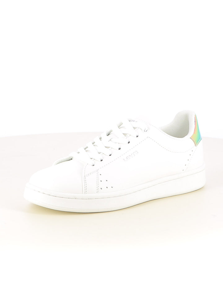 Sneakers stringate donna LEVIS VAVE0263S UNITY bianco argento | Costa Superstore
