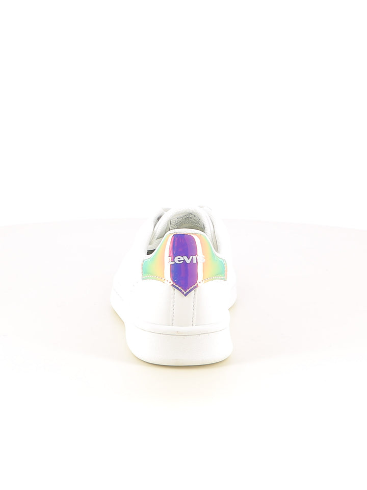 Sneakers stringate donna LEVIS VAVE0263S UNITY bianco argento | Costa Superstore