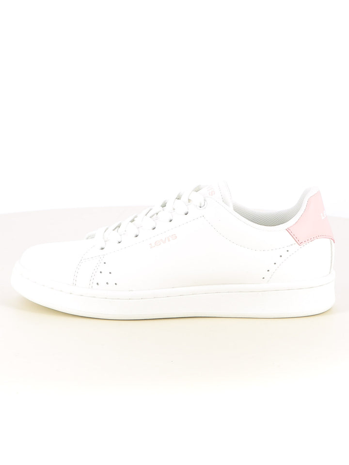 Sneakers stringate donna LEVIS VAVE0263S UNITY bianco rosa | Costa Superstore
