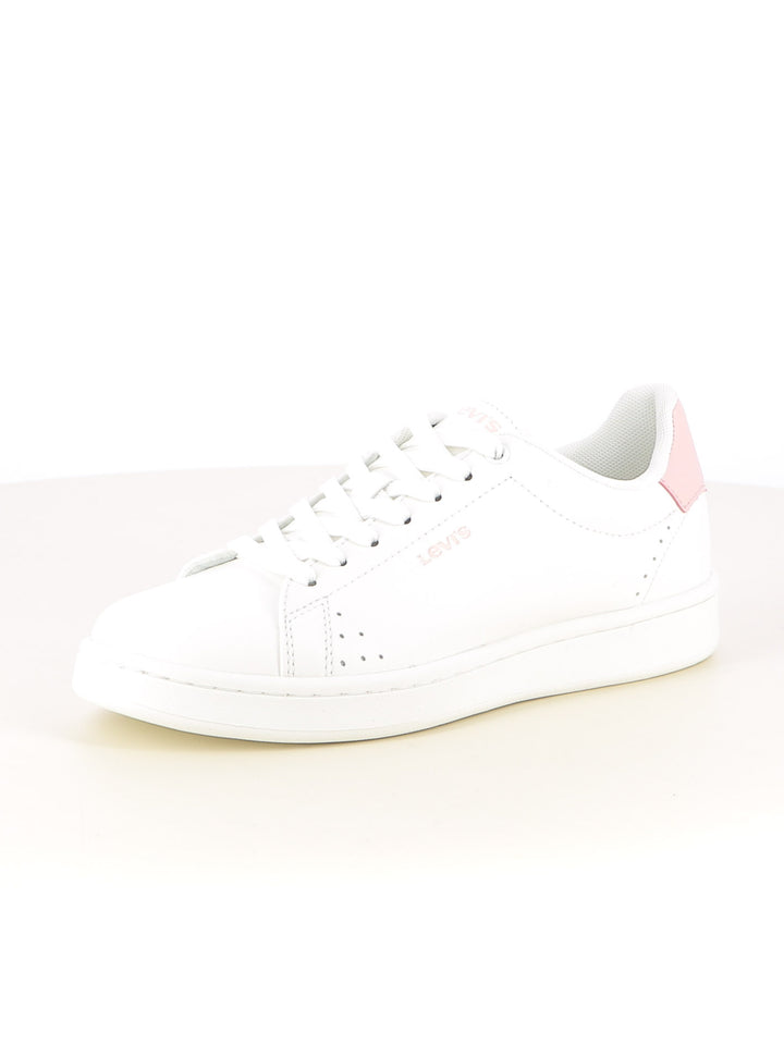 Sneakers stringate donna LEVIS VAVE0263S UNITY bianco rosa | Costa Superstore