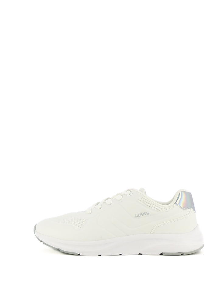 Sneakers sportive donna LEVIS VHUD0031T LARRY bianco argento | Costa Superstore