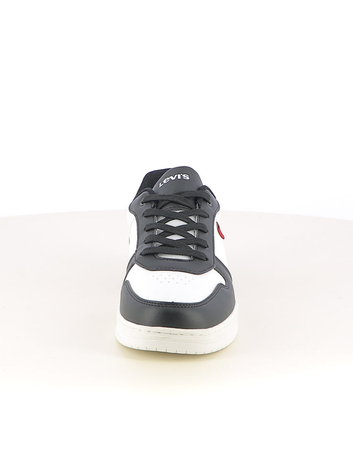 Sneakers stringate ragazzo LEVIS VIRV0141S KICK SE bianco nero | Costa Superstore