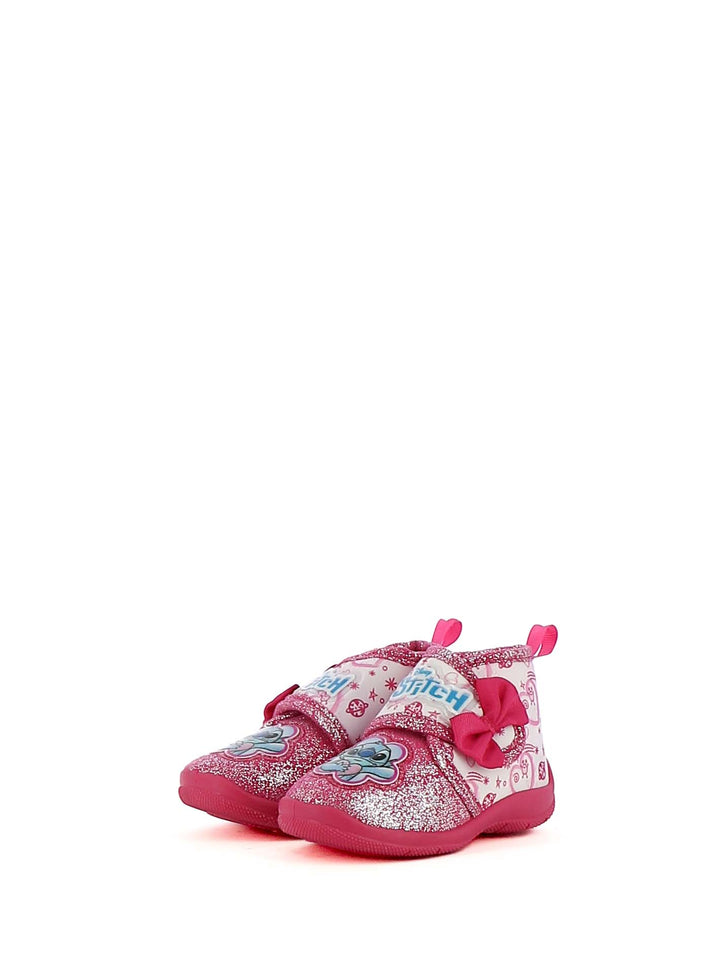 Pantofole chiuse con strappo bambina LILO STITCH D6020159T fuxia | Costa Superstore