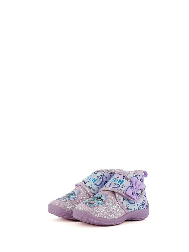 Pantofole chiuse con strappo bambina LILO STITCH D6020159T lilla viola | Costa Superstore