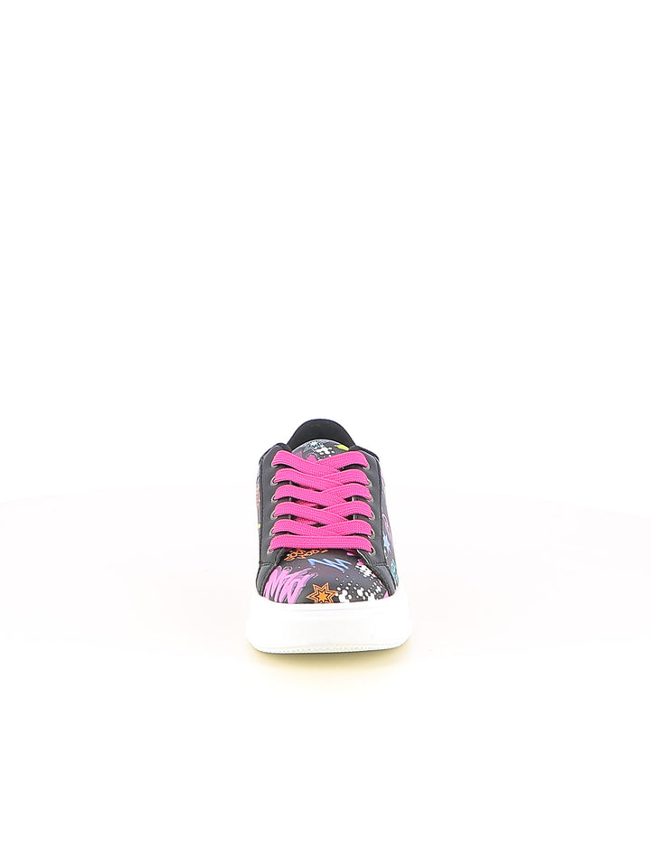 Sneakers stringate bambina LOVE DETAILS 153 453 nero | Costa Superstore