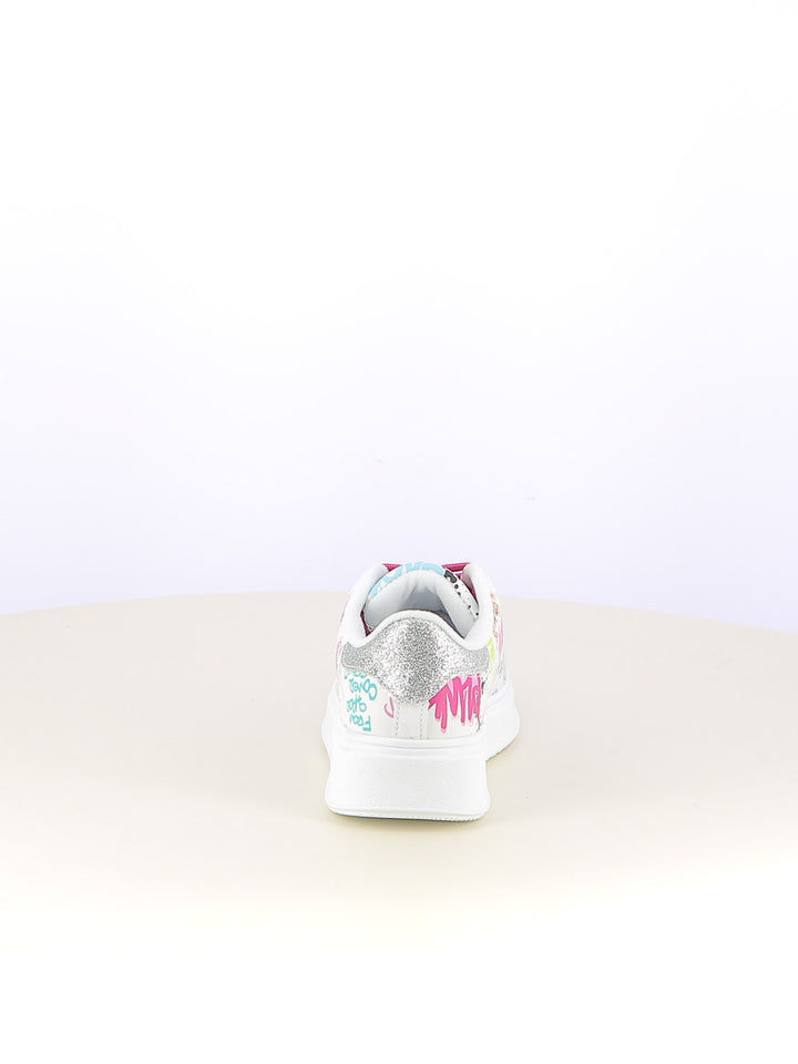 Sneakers stringate bambina LOVE DETAILS 153 453 bianco | Costa Superstore