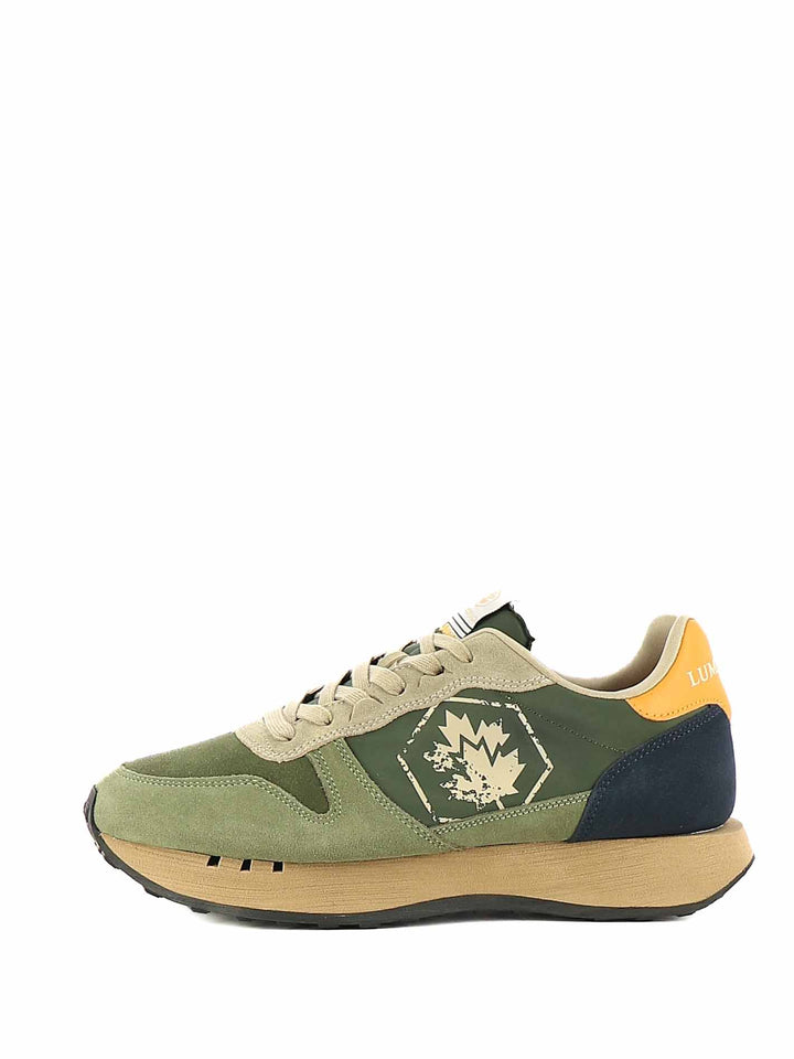 Sneakers stringate uomo LUMBERJACK 102214998 verde scuro | Costa Superstore