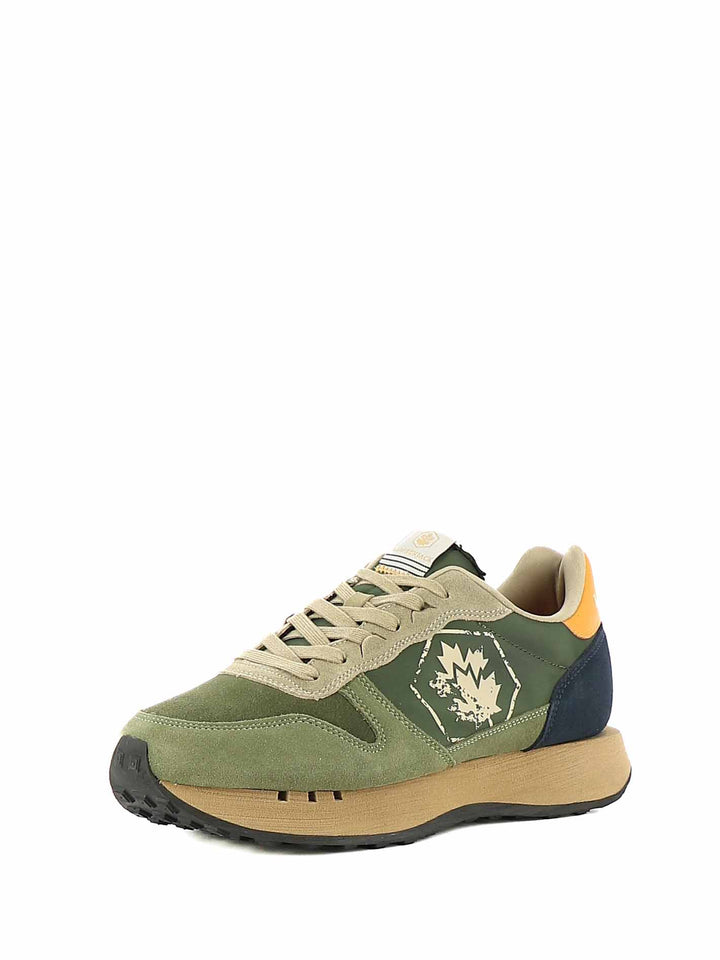 Sneakers stringate uomo LUMBERJACK 102214998 verde scuro | Costa Superstore