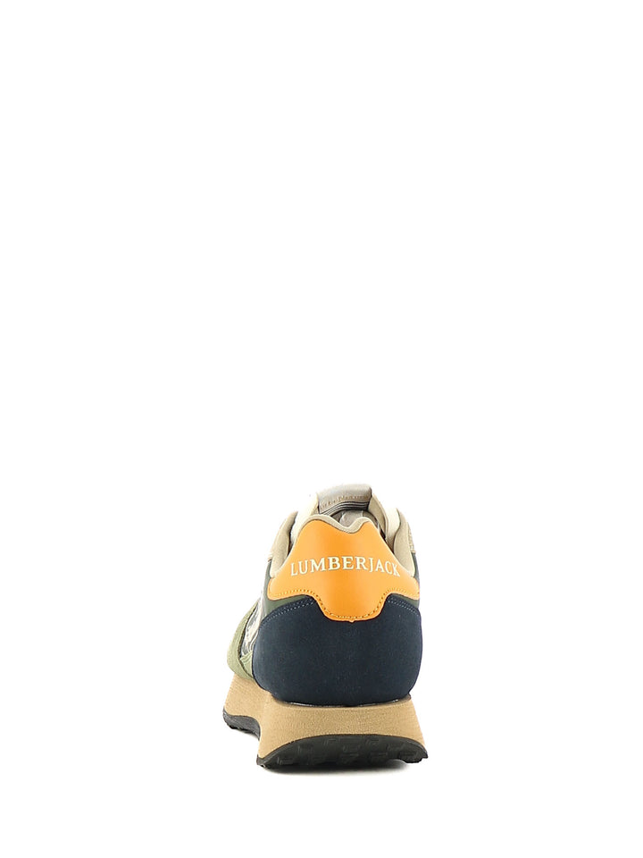 Sneakers stringate uomo LUMBERJACK 102214998 verde scuro | Costa Superstore
