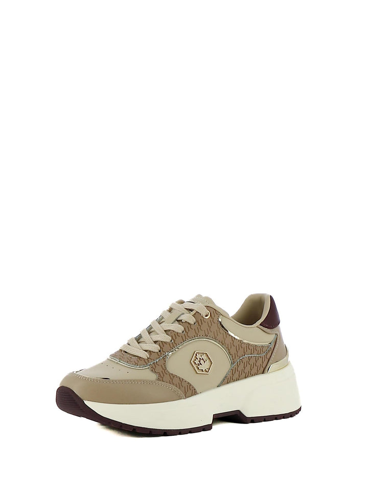 Sneakers stringate donna LUMBERJACK 102230332 beige scuro | Costa Superstore