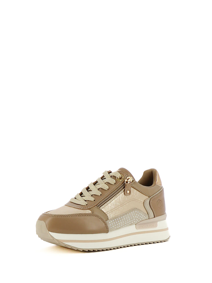 Sneakers stringate donna LUMBERJACK 102230343 beige chiaro | Costa Superstore
