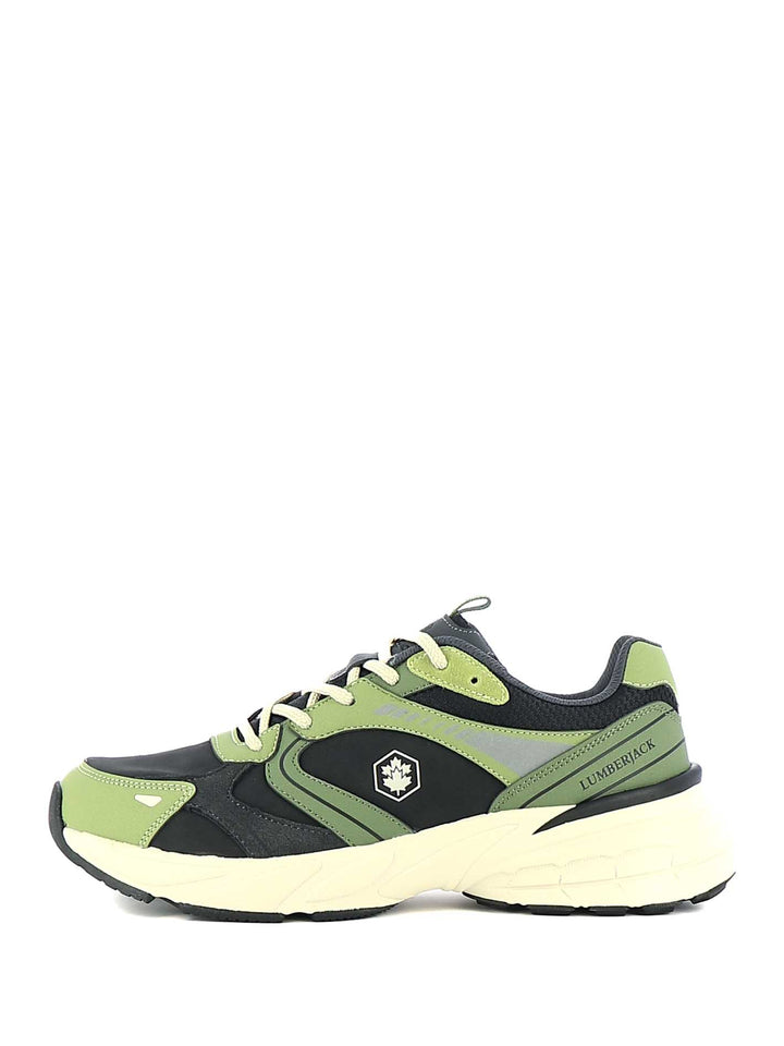 Sneakers sportive uomo LUMBERJACK 102237636 verde scuro | Costa Superstore