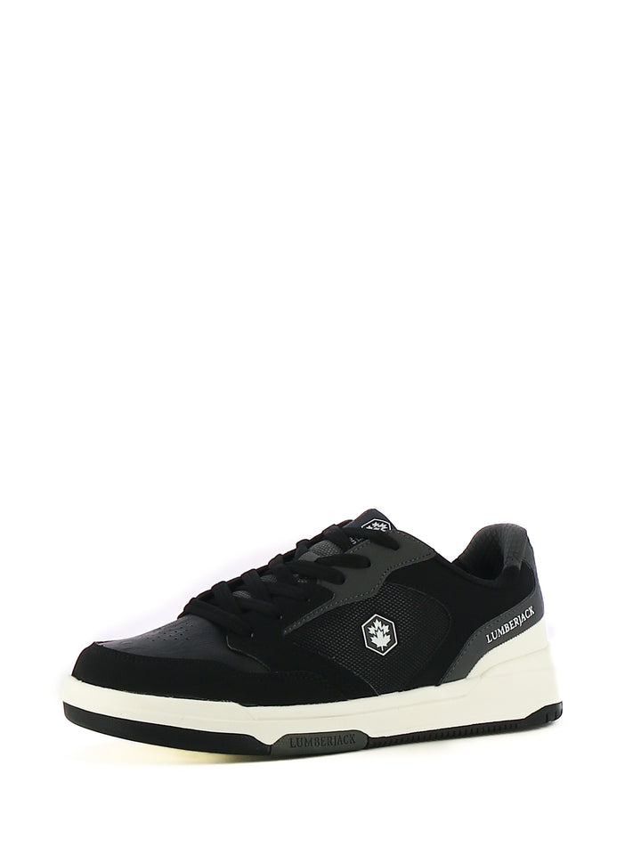 Sneakers stringate uomo LUMBERJACK 102243366 nero | Costa Superstore