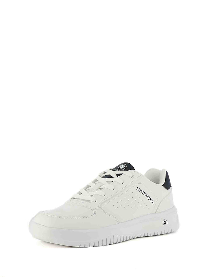 Sneakers stringate uomo LUMBERJACK 102243493 bianco | Costa Superstore