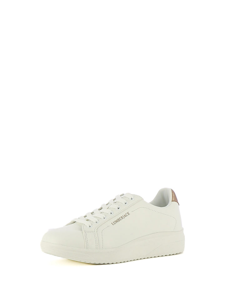 Sneakers stringate donna LUMBERJACK 102243521 bianco | Costa Superstore