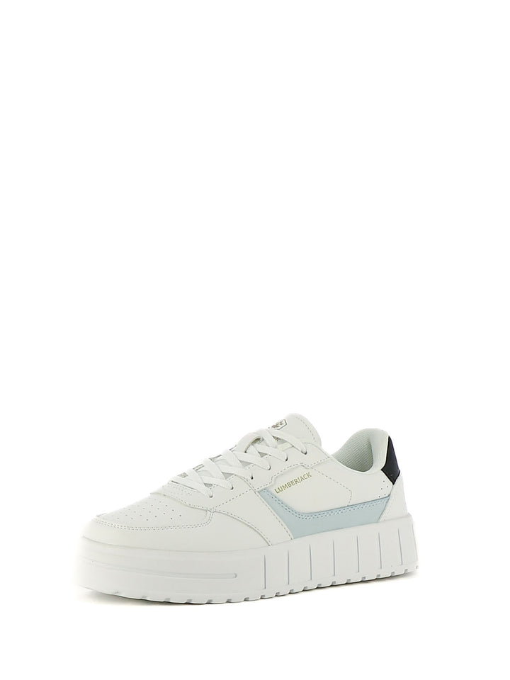 Sneakers stringate donna LUMBERJACK 102243607 bianco | Costa Superstore