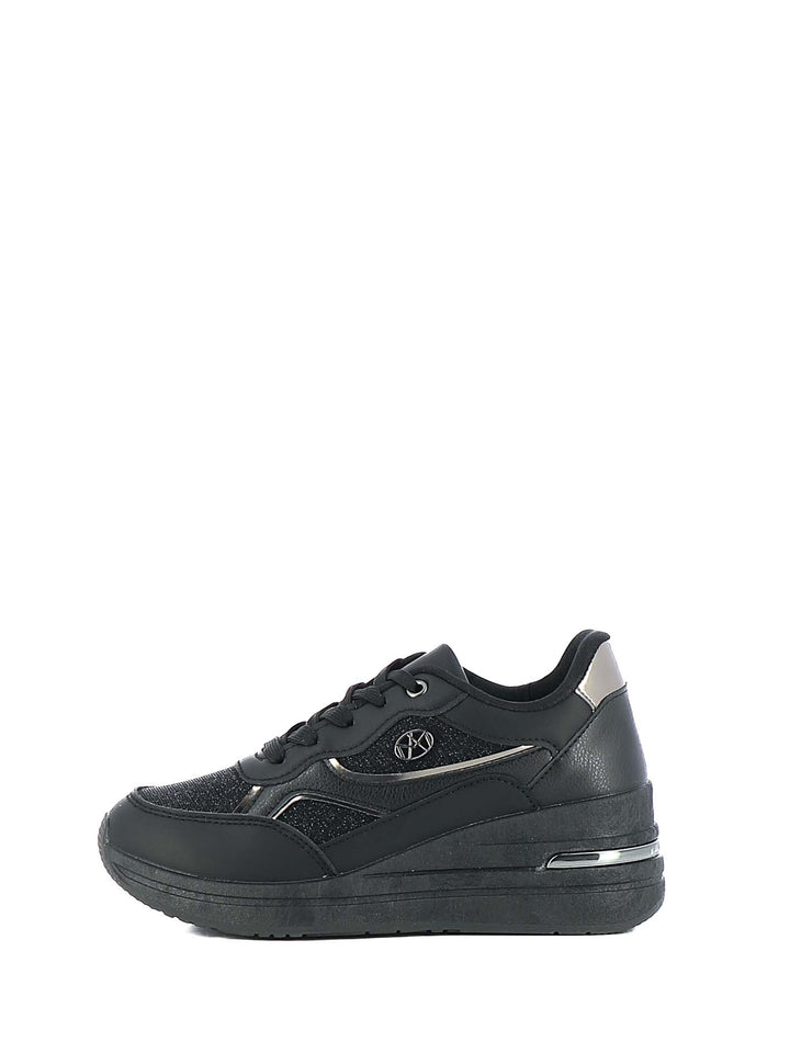 Sneakers stringate donna MAAX ZS11K nero | Costa Superstore