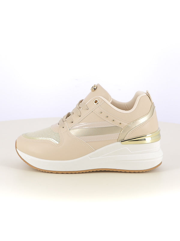 Sneakers stringate donna MAAX ZS15K beige scuro | Costa Superstore