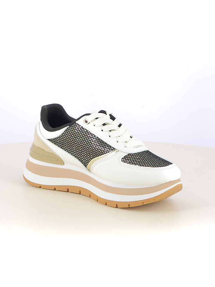 Sneakers stringate donna MAAX ZS18K bianco | Costa Superstore