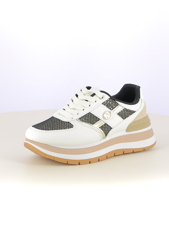 Sneakers stringate donna MAAX ZS18K bianco | Costa Superstore