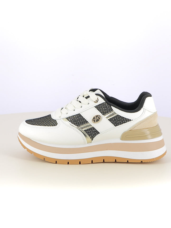 Sneakers stringate donna MAAX ZS18K bianco | Costa Superstore
